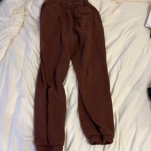 Zara brown sweatpants